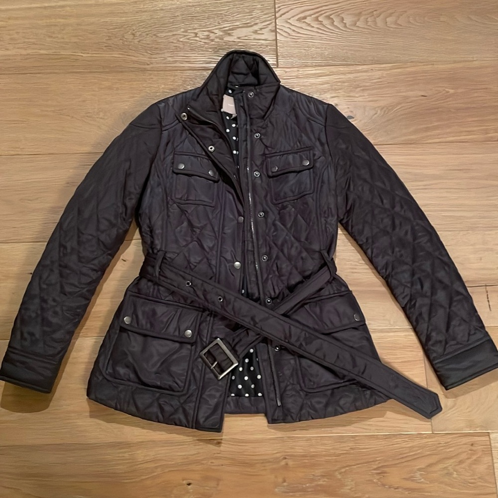 Banana Republic Quilt Pattern Padded Jacket.